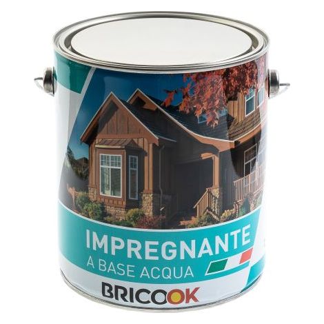 IMPREGNANTE ALL'ACQUA BRICO OK TRASPARENTE LT. 2,5