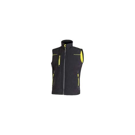 GILET UNIVERSE BLACK CARBON  tg.L    UPOWER (1/5)