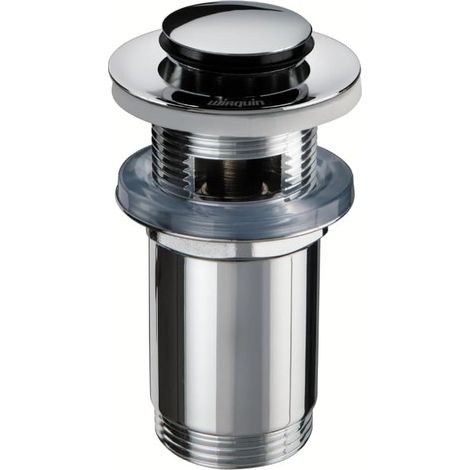 1 Bonde Lavabo, Laiton Chromé, Système Quick-Clac, Corps Inclus, Sans Trop-Plein, Salle De Bain (1/5)