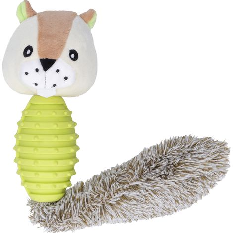 Jouet à mâcher pour chien, jouet interactif pour le nettoyage des dents, peluche d'entraînement en peluche, Green Seal (1/5)
