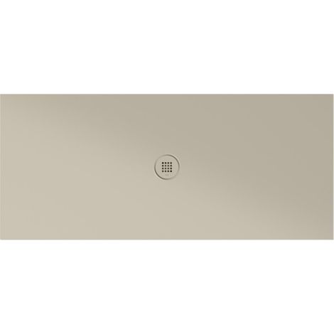 Receveur de douche rectangulaire en céramique 160x70x2cm, creta mat