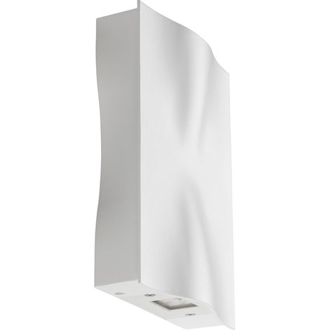 Aplique de pared ALDIOLA doble emisión LED COB 2x26 W 2798 lm 3000 K CRI85 IP66 110°,110° Blanco (1/3)