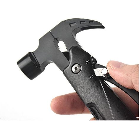 VURAHOME - Couteau Multifonction,12 en 1 Pince Multifonctions, Couteau Pliant Pince Multifonction,cadeau de fête des pères,Multitool pour Activités Extérieures,Camping,Randonnée (1/4)