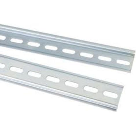 Carril DIN 100cm Hierro Zincado