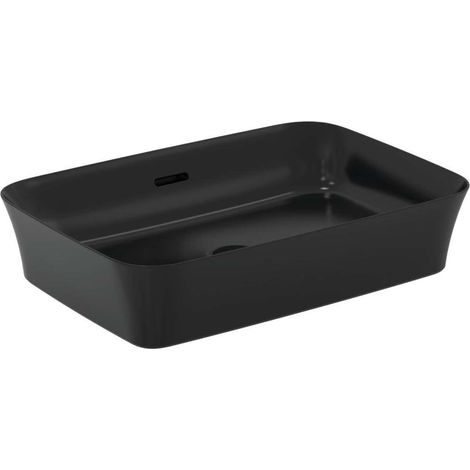 IS Schale Ipalyss, o.Hl., m.Ül., 550x380x145mm, Schwarz Matt (1/5)