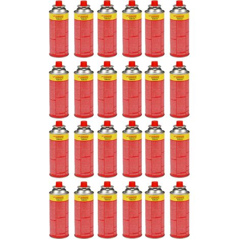 ROTHENBERGER Industrial Cartucho de gas RoButan 220 g / 393 ml, cierre de bayoneta, MSF-1A, cartucho de válvula Gas para exteriores, camping, quemador de malezas, 28 unidades (1/2)
