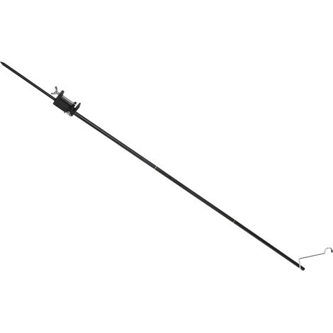 Poteau de Lanterne Pliant en Aluminium pour BBQ Camping Pêche Portable (1/5)