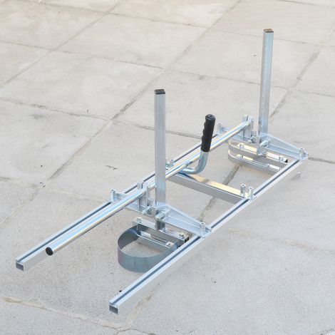 Jardiaffaires – Scierie mobile gruminette pour tronçonneuse – Guide 36 pouces pour coupe précise – Réglable pour épaisseur de planches – Accessoire pro