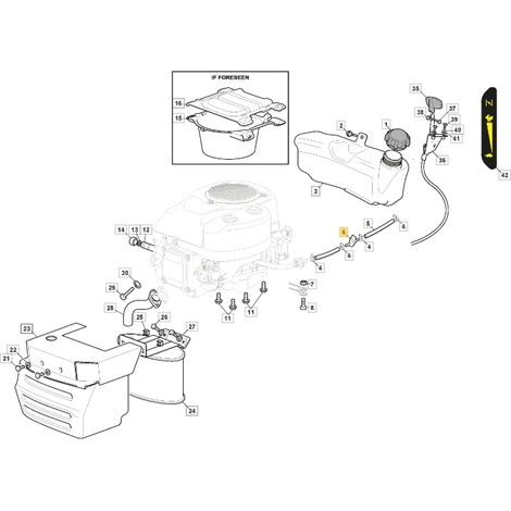 Rubinetto benzina ORIGINALE STIGA trattorino tagliaerba 1330m - 827h 118566119/0