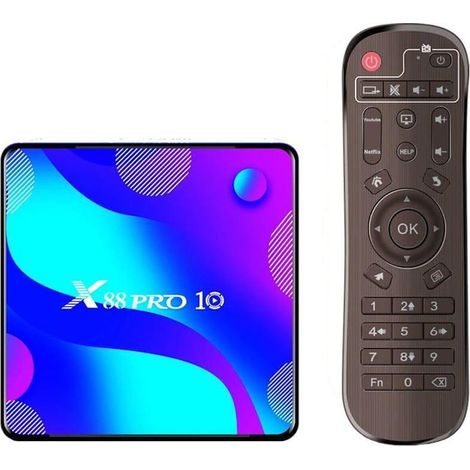 X88 Pro 10 4GB/32GB 4K Android TV 10.0 - Android TV (1/3)