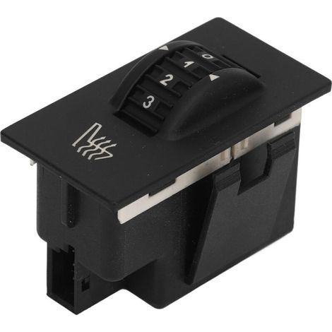 Interrupteur de Chauffage de Siège, Bouton de Réglage à 6 Voies pour Siège de Voiture, Convient pour C5 508 3008, avec Interrupteur de Chauffage de Siège, pour Siège de Voiture (1/4)