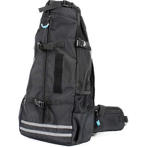 Sac à dos ajustable pour chien d'extérieur, adapté aux chiens de petite et moyenne taille - Noir (1/5)