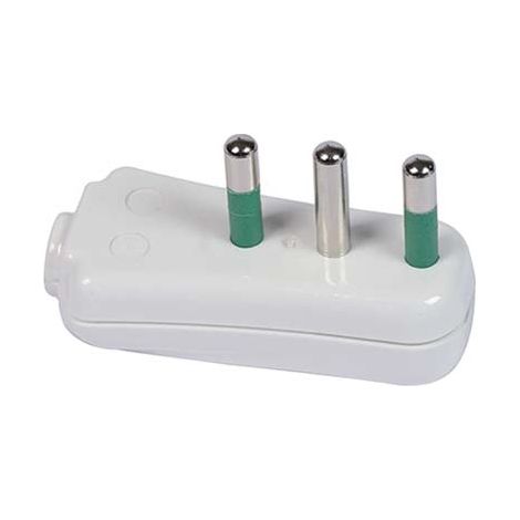 SPINA MOBILE RIBASSATA GARANTI - BIANCO 2P+T 16A- 10 pezzi