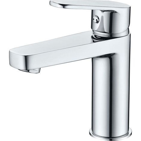 Grifería monomando de Lavabo con Cuerpo en Laton Cromado Serie Teide IMEX (1/5)