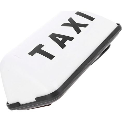 CRAFTHROU Panneau pour taxis LED 12V blanc en ABS+COB feu de (1/5)