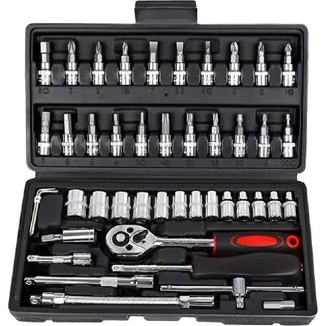 Set di attrezzi multifunzionale per riparazioni auto, YSBSTTGJ-B (1/2)