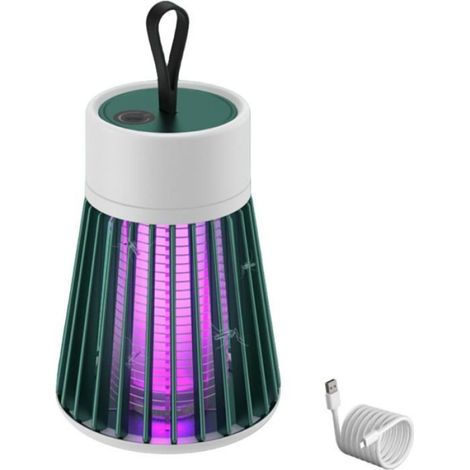 Lampe d'extérieur étanche - - Rechargeable par USB - 1200 mAh - Verte - Anti-moustiques - Étanche (1/5)