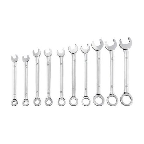 Llaves donau-elektronik 940 métricas cromadas 4-11 mm