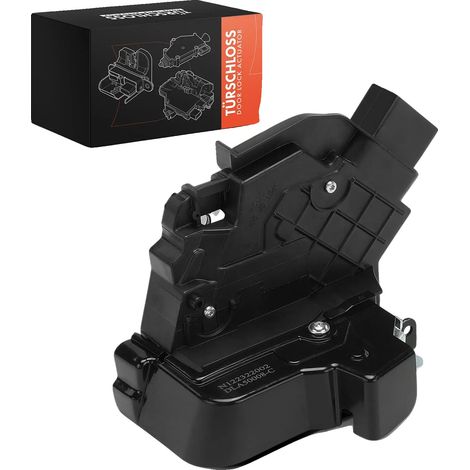 Serrure de porte, Mécanisme de verrouillage électrique, Compatible avec les modèles VOLVO, Composite durable, Taille standard, 6 contacts de connecteur (1/5)