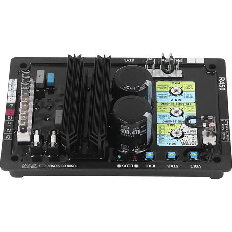 Régulateur de tension automatique triphasé pour générateur, panneau de régulation à performances stables, 40-150 V CA (1/5)