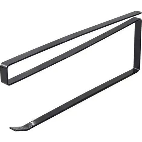 (1 pièce noire G1422B) Porte-rouleau de papier toilette, porte-serviettes, support de rangement pour film alimentaire, étagère de rangement sans perçage pour salle de bain, étagère suspendue, accessoi (1/5)
