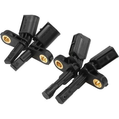 Lot de 4 Capteurs de Vitesse de Roue pour Avant et Arrière Gauche et Droite Capteur de Vitesse 1K0927807 1K0927808 7H0927803 7H0927804 (1/5)