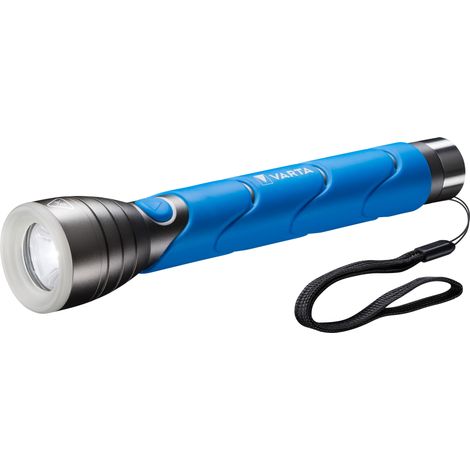 Varta – Lampe torche LED Cree 5W haute performance – Modes lumineux 2 – Aluminium anodisé IPX4 – Résistante aux chocs jusqu'à 2m (1/10)
