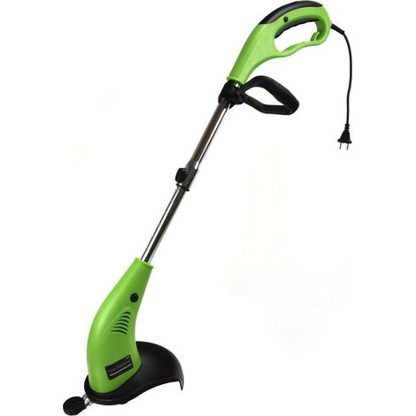 Geko Elektrische Rasenmäher 500W Doppelschneidfaden 300mm