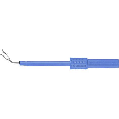 Schützinger Terminale di prova del contatore ZPK 8188 Ni / BL Presa 4mm Blu 1 pz. (1/2)