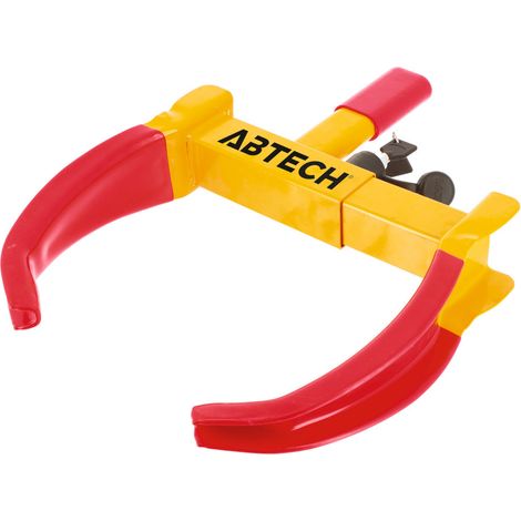 Sabot bloque roue antivol - pince roue anti -vol roue universel (1/5)