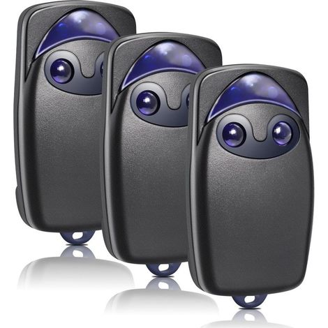 Telecommande Portail pour Flor-s, 3PCS 433,92 MHz Telecommande Porte de Garage Compatible avec Flo2R-S, 2 Canaux (1/4)