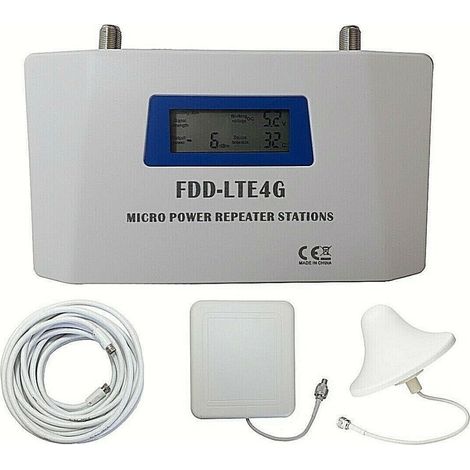 Kit Repetier Booster Segnale Antenna Gsm Dcs 4g Fdd-lte (1/5)