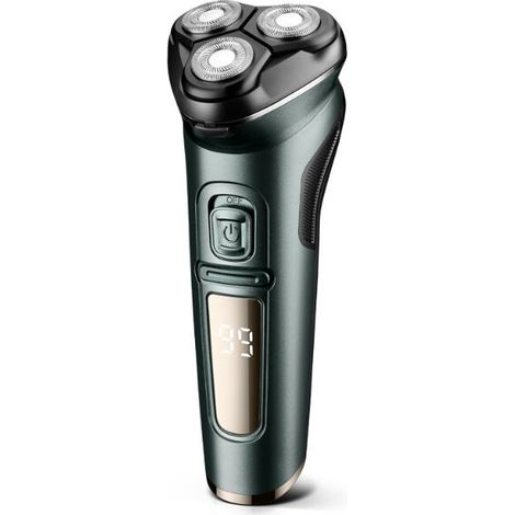 EASYCOMFORT Rasoir Électrique Flottant à Trois Têtes - Rasoir Lavable Rechargeable pour le Corps (1/4)