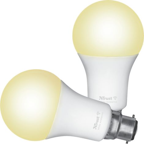 Trust 71299 Smart Lighting Intelligentes Leuchtmittel WLAN Weiß
