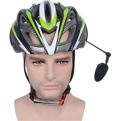 Rétroviseur de Casque 360° Ajustable Léger pour Vélo et Moto - Sécurité Arrière (1/4)