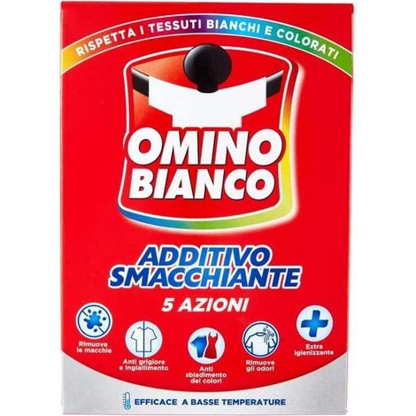 Omino Bianco Additivo Smacchiante Polvere 500 g (1/2)