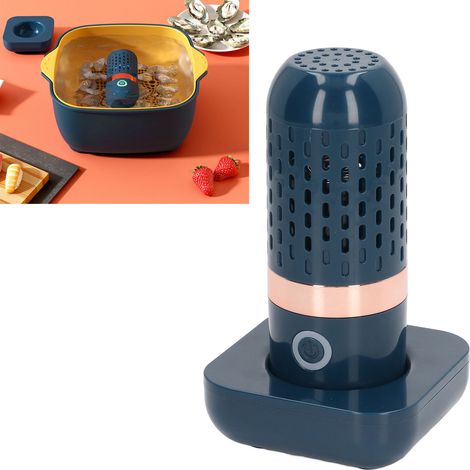 Machine à laver automatique pour légumes, en forme de capsule, rechargeable par USB, purificateur d'aliments pour fruits, riz et viande. (1/5)