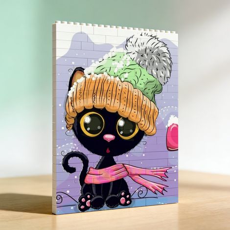Cadre photo en blocs à monter, cadeaux d’anniversaire pour lui et elle (1/5)