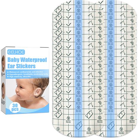 30 Protections Auditives Bébé Imperméables pour Natation, Douche, Surf et Sports Nautiques (1/5)