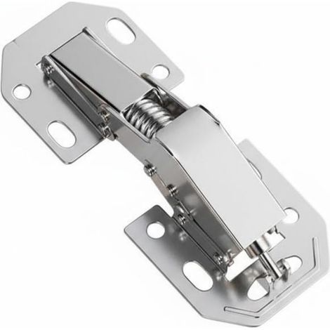 Ferme-porte hydraulique silencieux, fixation réglable en acier (1/5)