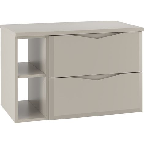 Waschtischunterschrank 80cm Ellie mit 2 Schubladen, Kaschmir (1/5)