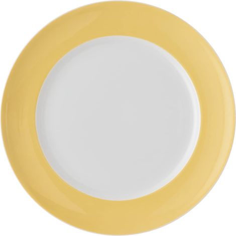 Assiette plate de 27 cm, jaune doux, 27 cm (1/3)