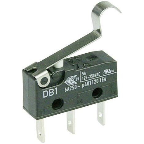 ZF DB1C-B1SC Microrupteur DB1C-B1SC 250 V/AC 6 A 1 x On/(On) à rappel 1 pc(s) (1/3)