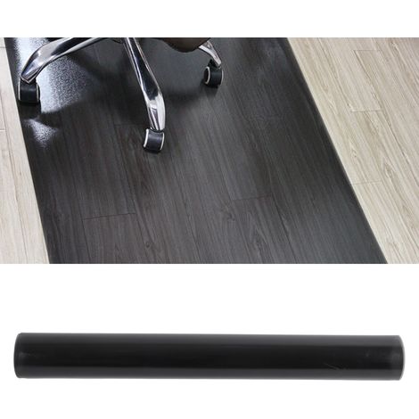 Coussin de chaise en PVC noir, chaise carrée, protection de sol, coussin de fauteuil roulant en PP. (1/5)