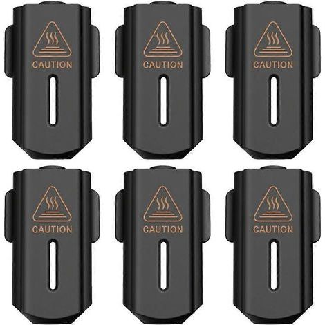 Chaussette en silicone pour bloc chauffant d'imprimante 3D Creality SPARKX I7, isolation thermique, 6 pièces (6 pièces) (1/5)