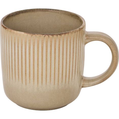 Tazza chloe beige l12xp8,8xh9cm - Atmosphera créateur d'intérieur