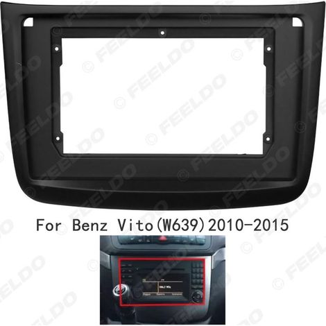 Kompatibel mit modifiziertem Mercedes-Benz Vito W639 2010-2015 Fahrgestell, großem Android-Navigationssystem, Audio-Video-Panel, 10 Zoll. (1/5)