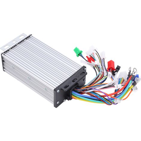 Contrôleur moteur sans balais 12 tubes double mode accessoire vélo électrique pour trottinette 50V‑72V (1/5)