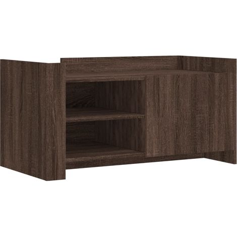Maison Exclusive - Couchtisch Braun Eichen-Optik 100x50x50 cm Hol