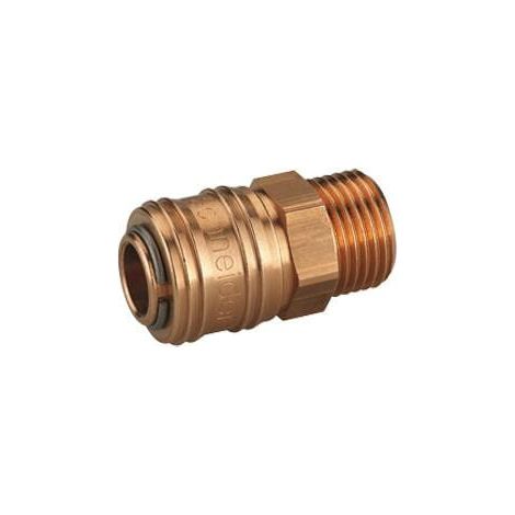 Attacco rapido Rectus con filettatura esterna da 1/2".